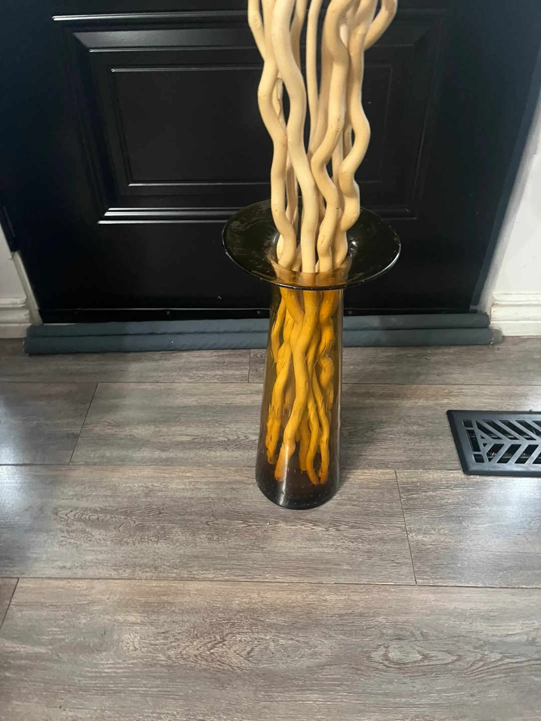 Tall Decorative Vase with Branches - photo 2
