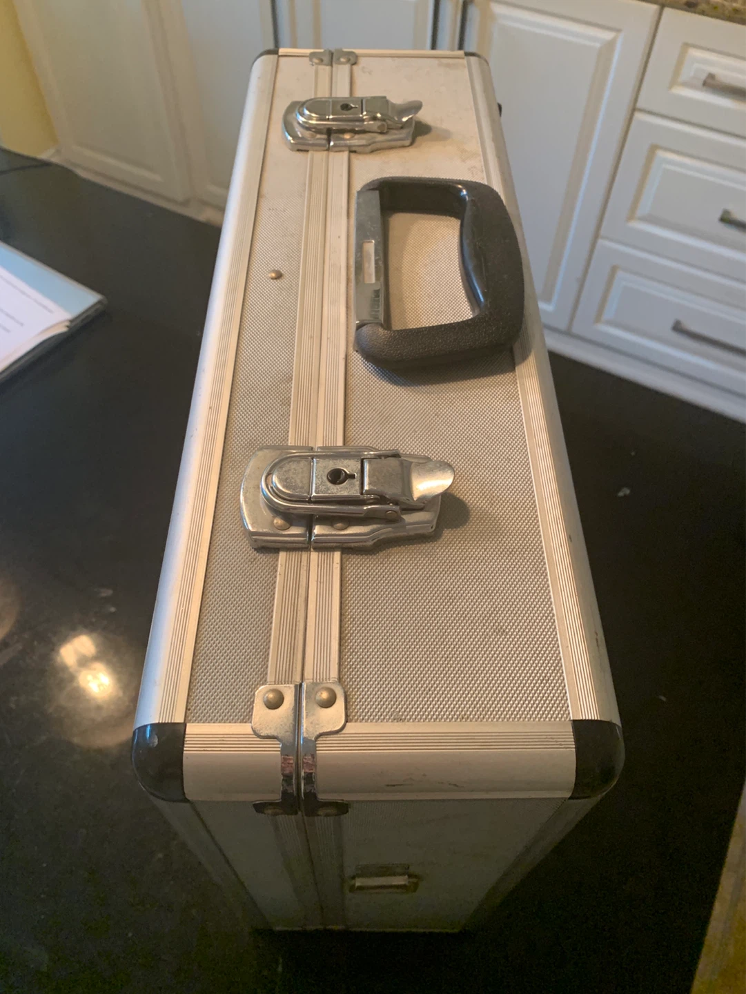 Silver Aluminum Case with Foam