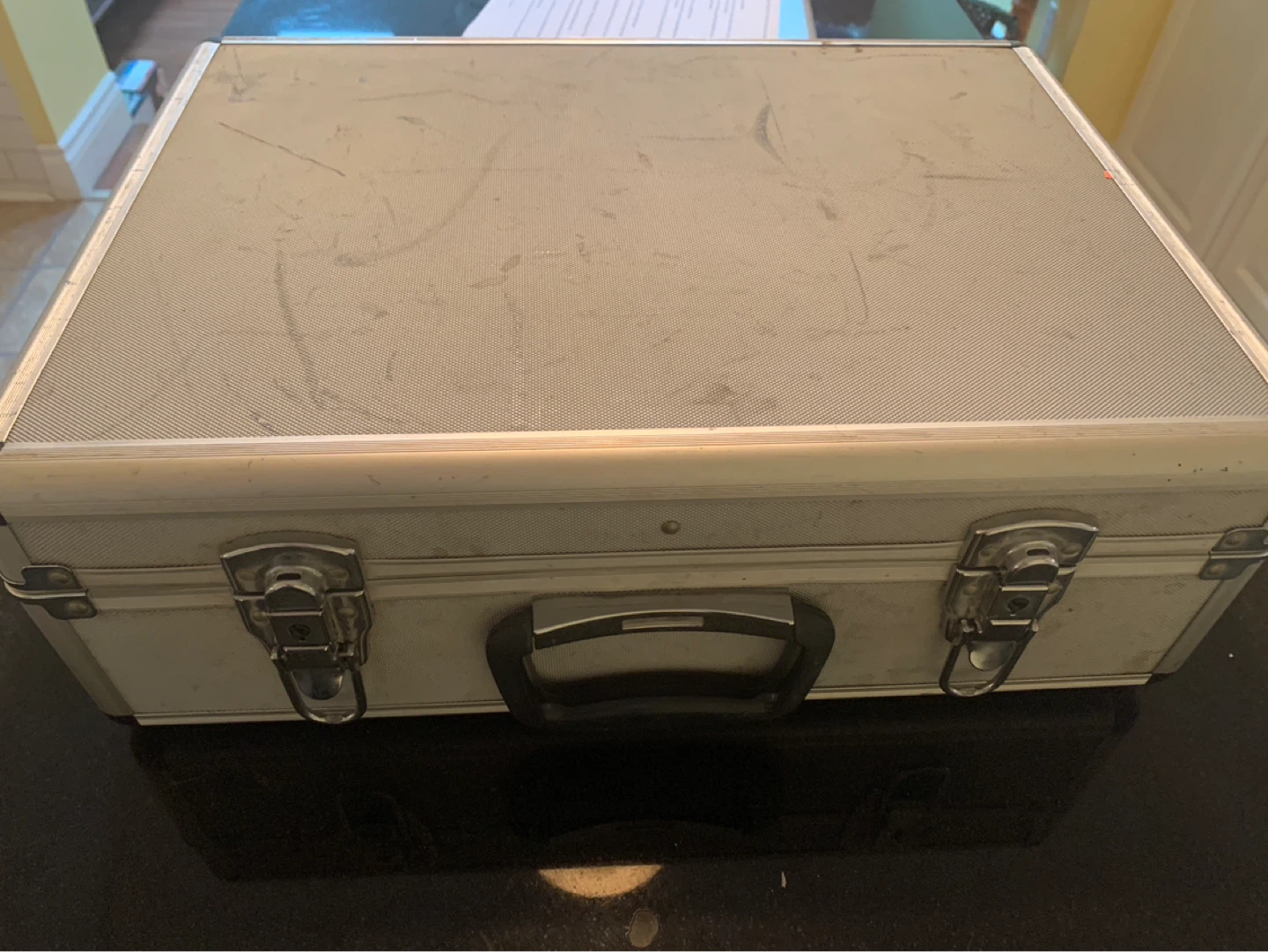 Silver Aluminum Case with Foam - photo 4