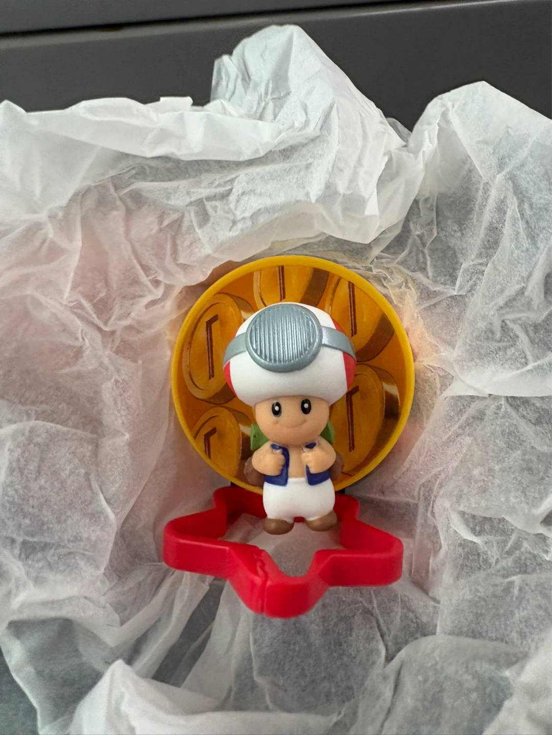 Super Mario Bros Movie Mystery Box with Toad Figure