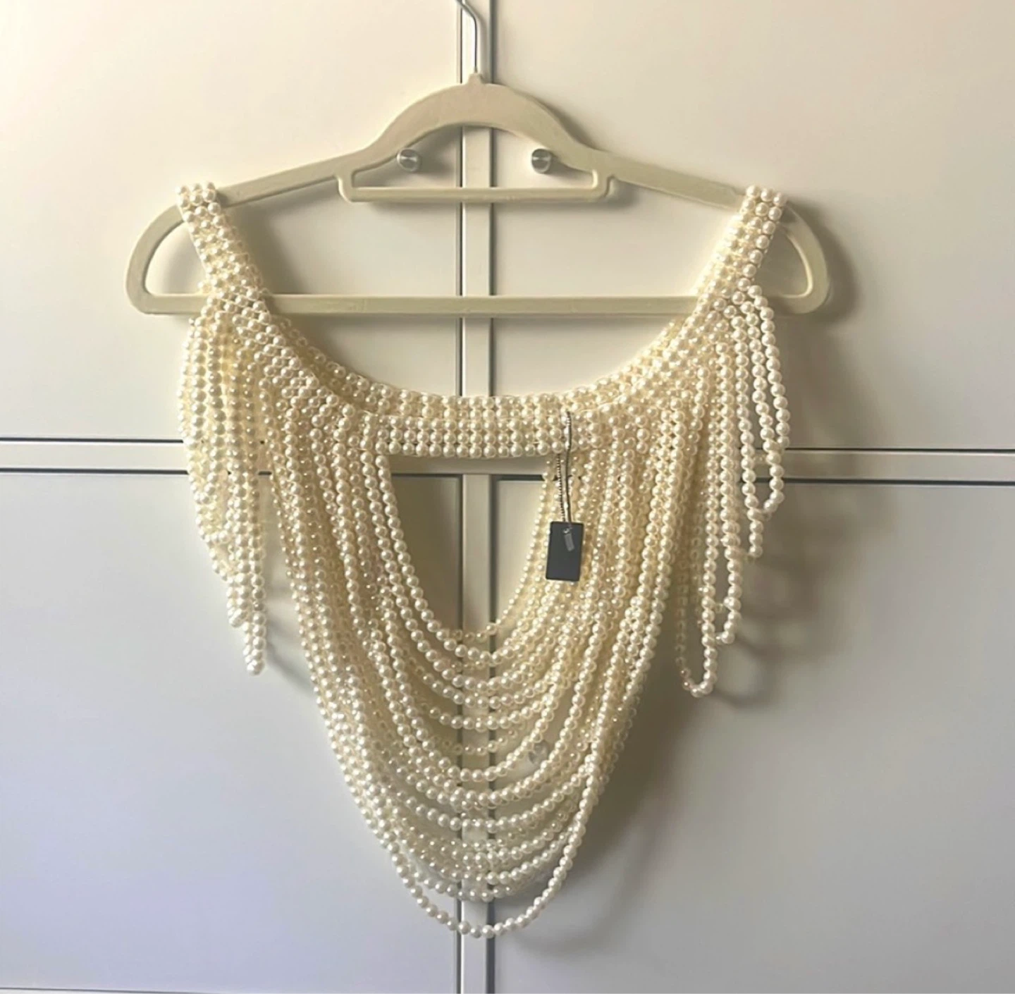 Pearl Waterfall Drape Necklace - photo 2