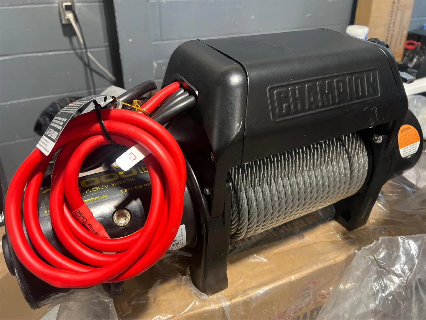 Champion Winch Kit 10000 lb Capacity - photo 2