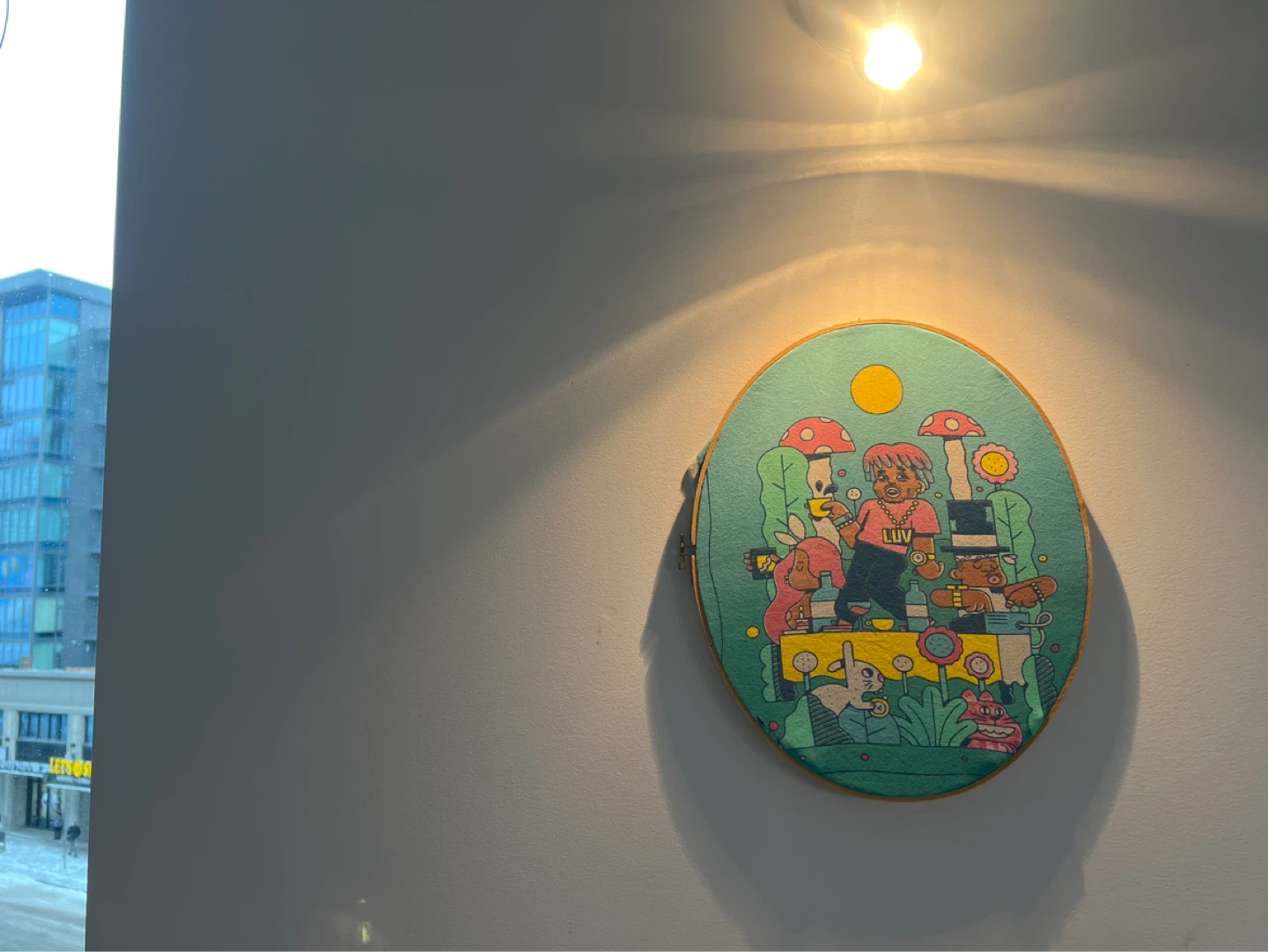 Embroidery Hoop Art - photo 5