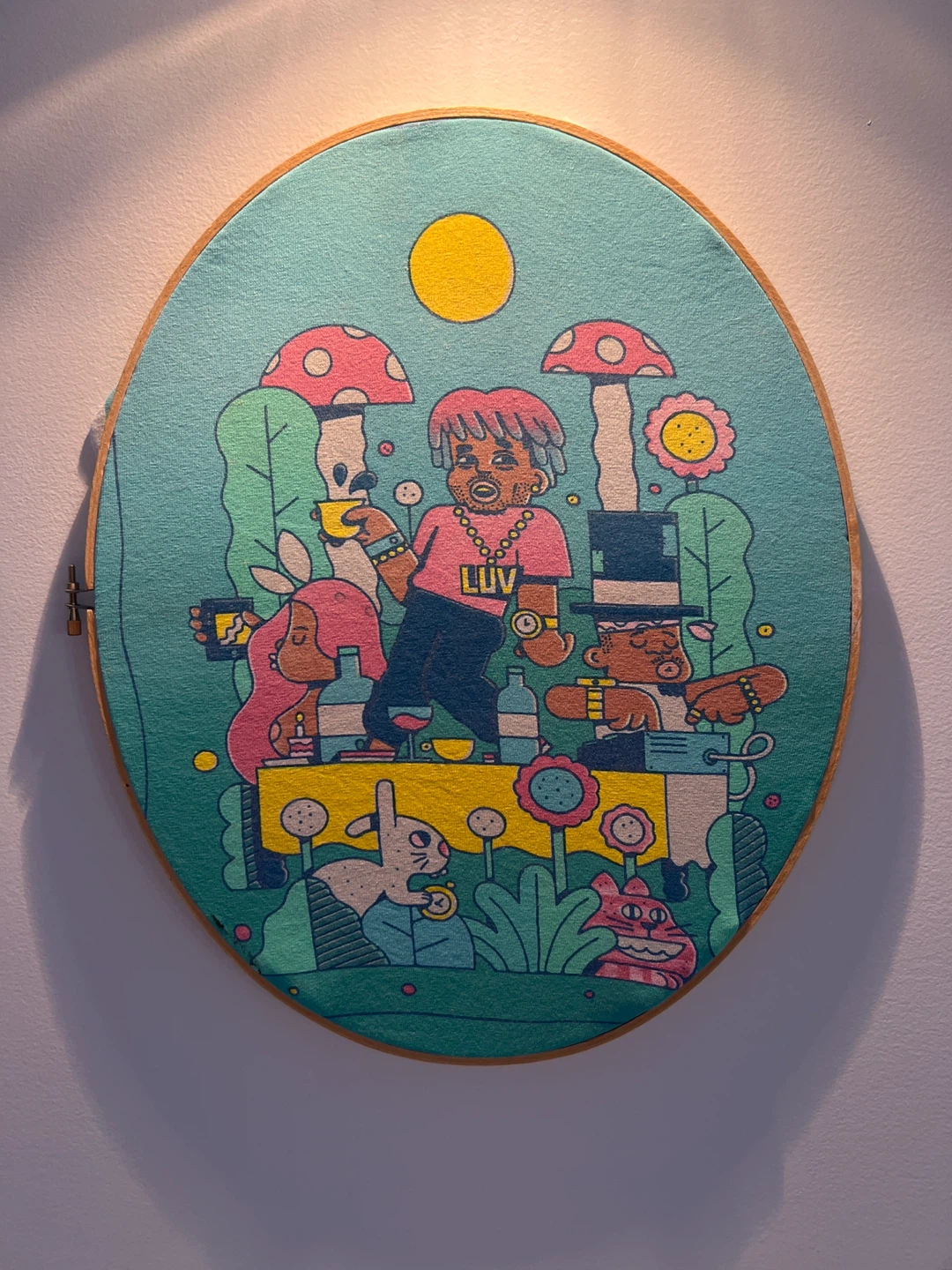 Embroidery Hoop Art - photo 4
