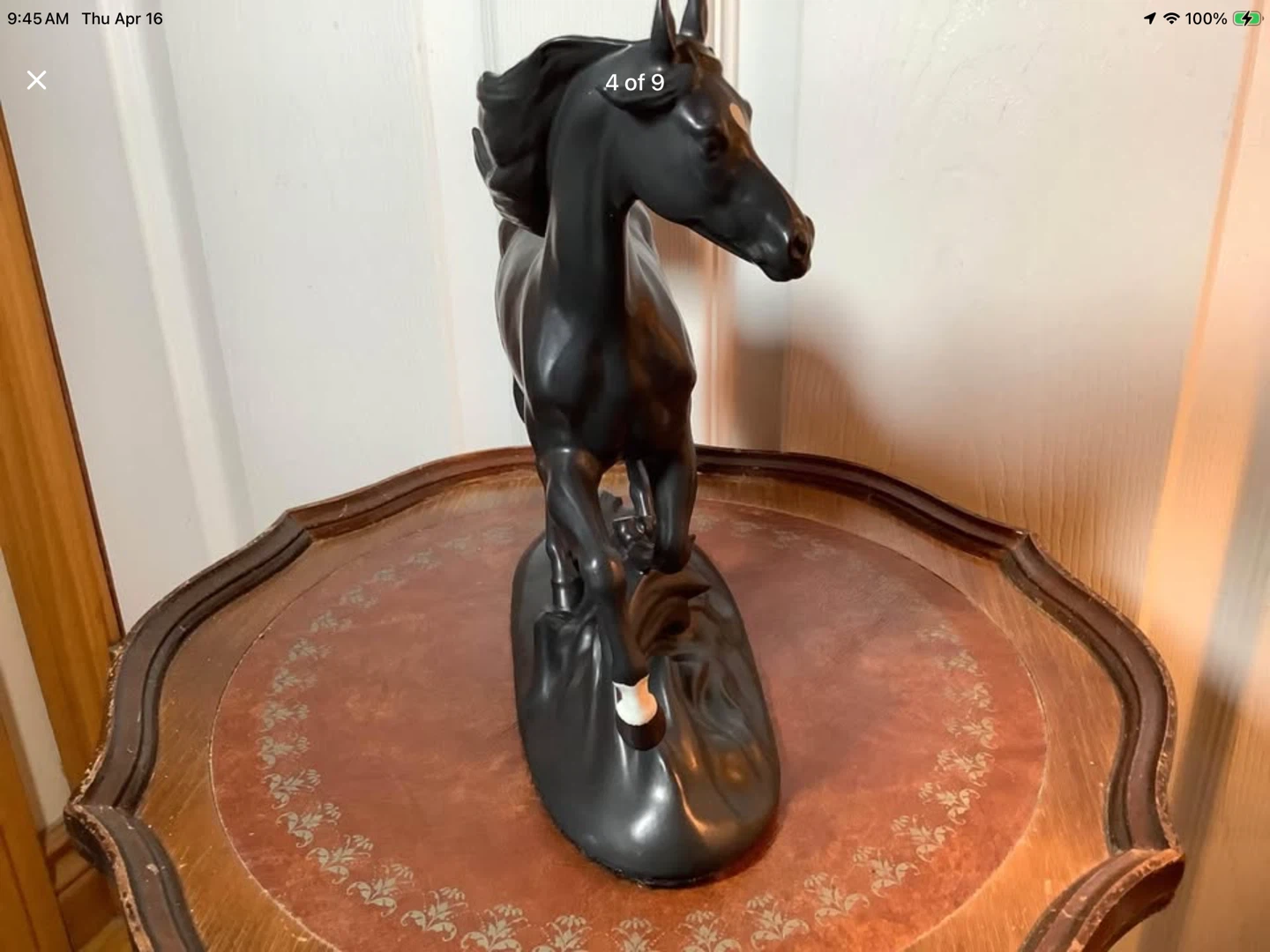 Vt “Black Beauty”’Horse Sculpture by Artist Pamela du Boulay 🐞 - photo 4
