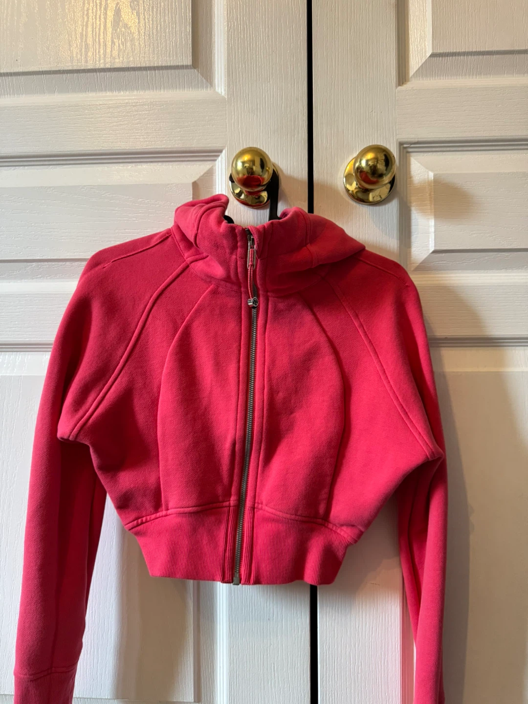 Cropped Scuba Hoodie