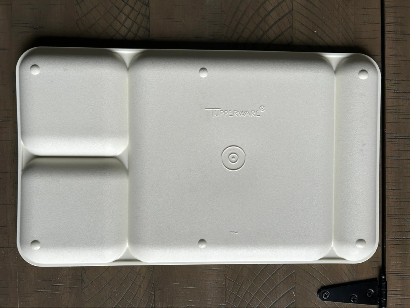 Vintage Tupperware Divided Tray, 1980’s, never used - photo 2