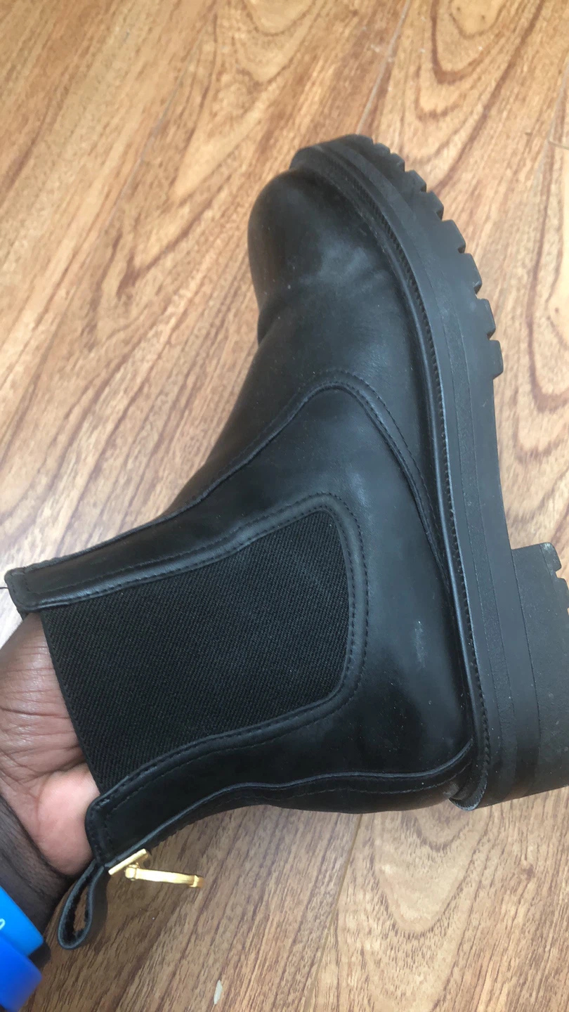 Black Chelsea Boots with Chunky Sole - photo 3