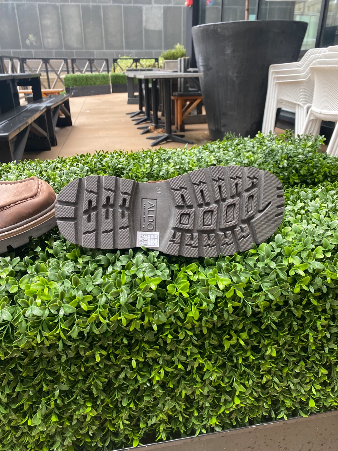 ALDO Brown Leather Boat Shoes - photo 5