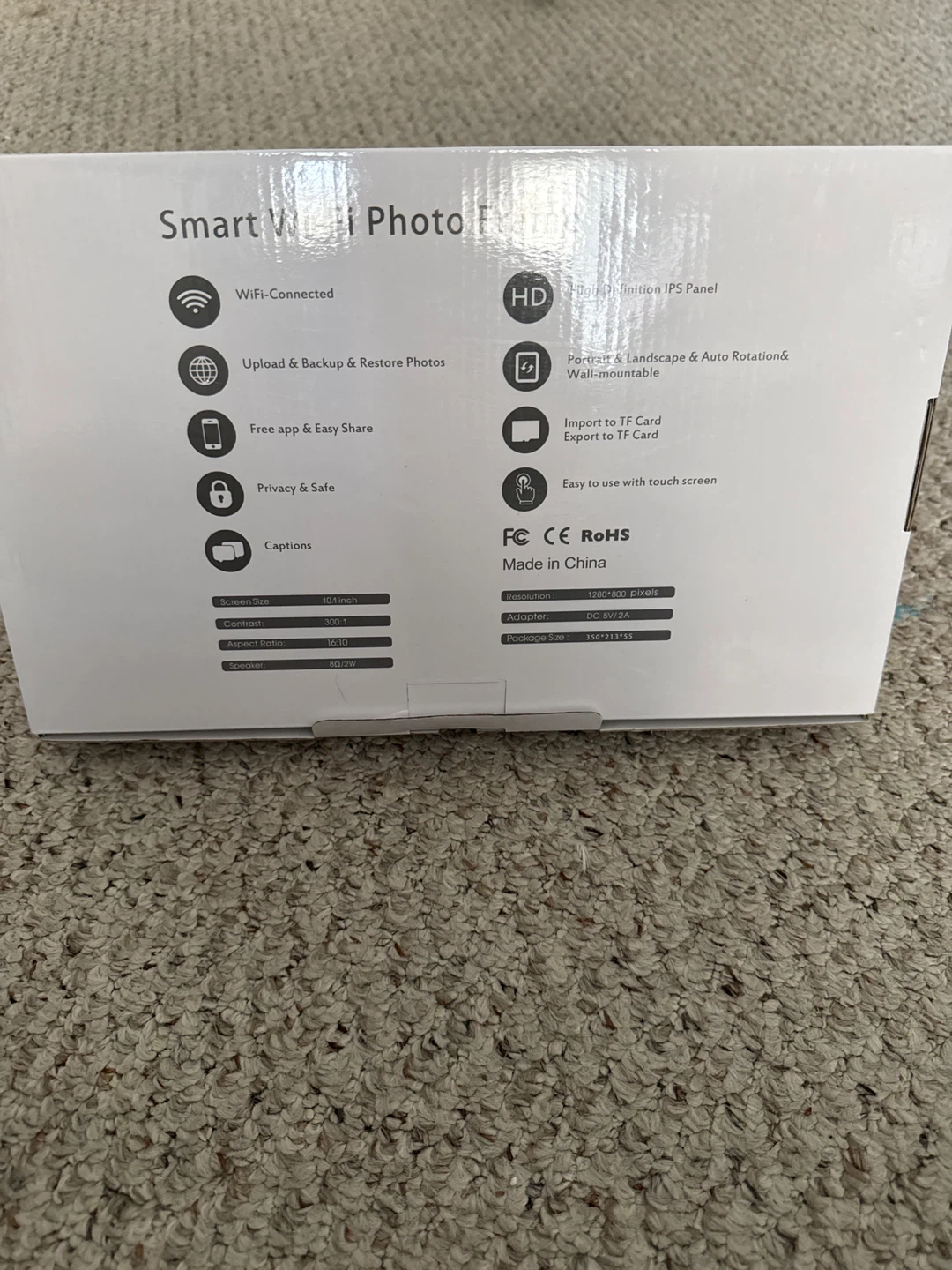 BNIB Smart Wi-Fi Photo Frame - photo 2