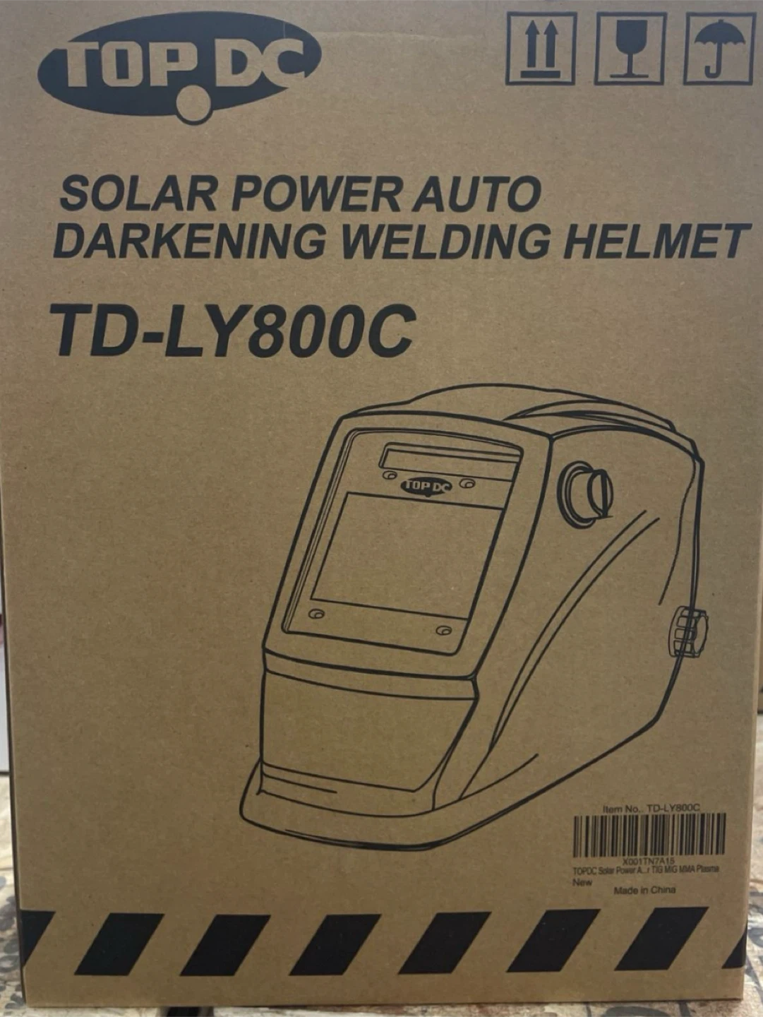 TOPDC TD-LY800C Auto Darkening Welding Helmet - photo 2