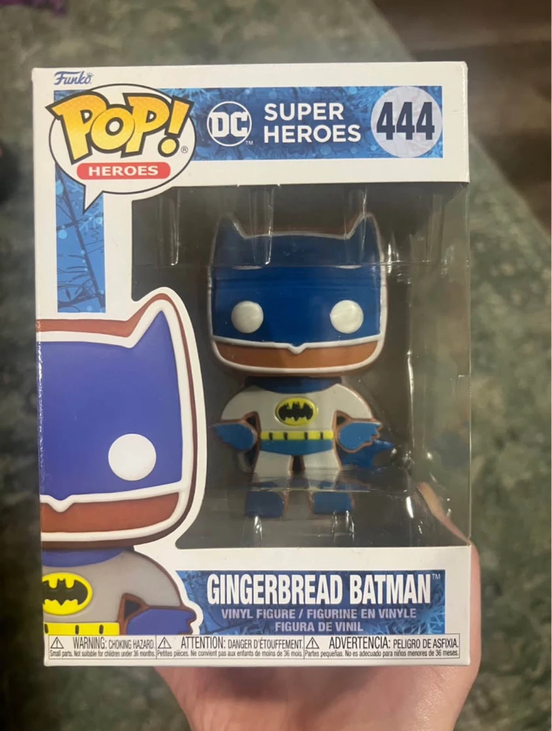 Funko Pop! DC Super Heroes Gingerbread Batman #444 Vinyl Figure