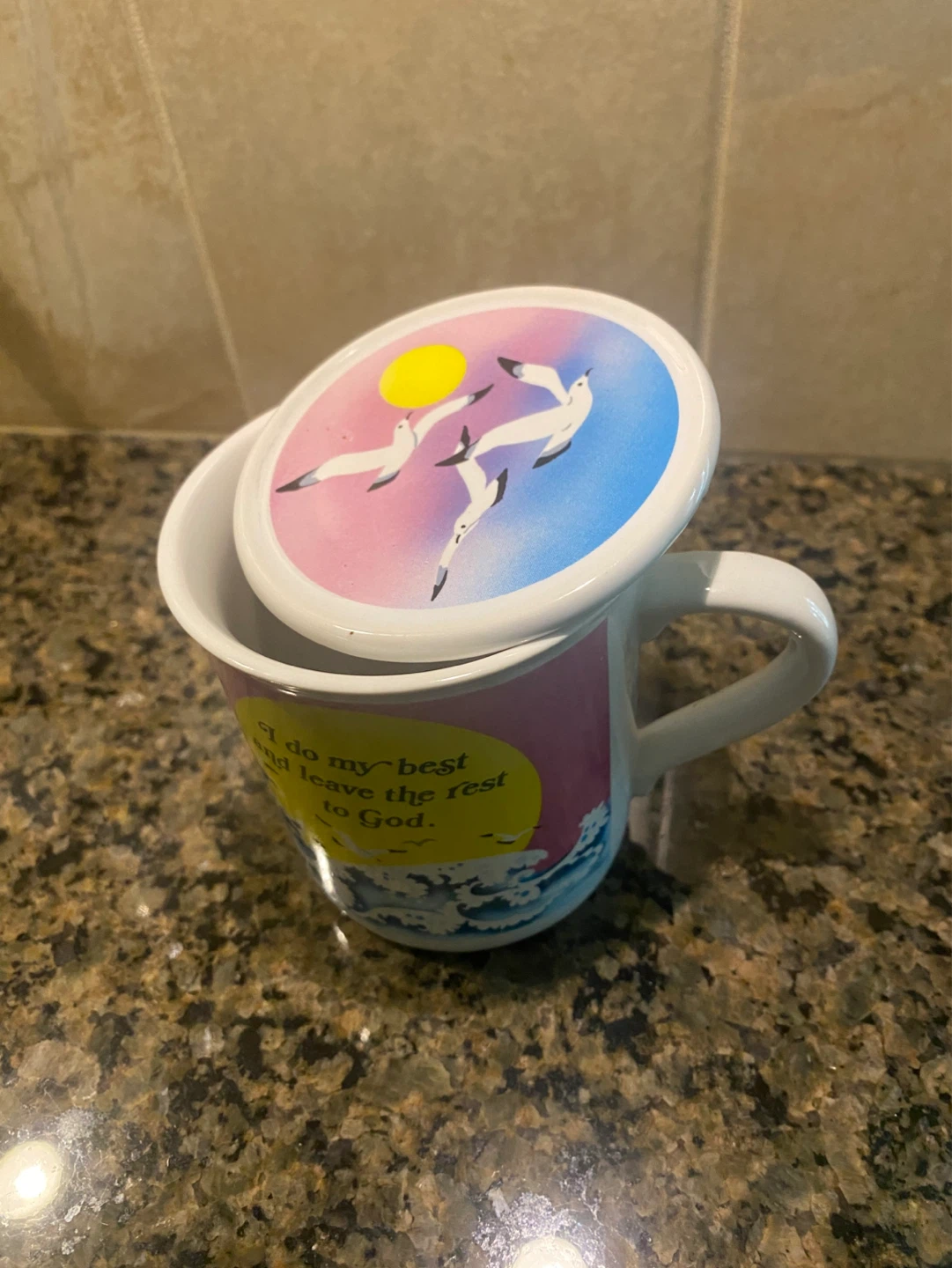 Inspirational Mug with Lid - photo 2