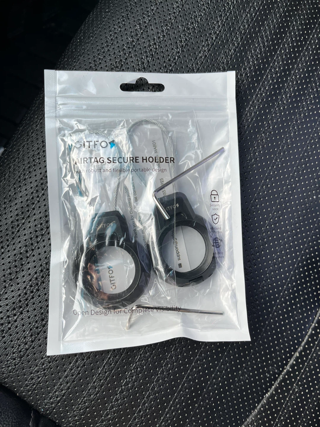 GITFO AirTag Secure Holder