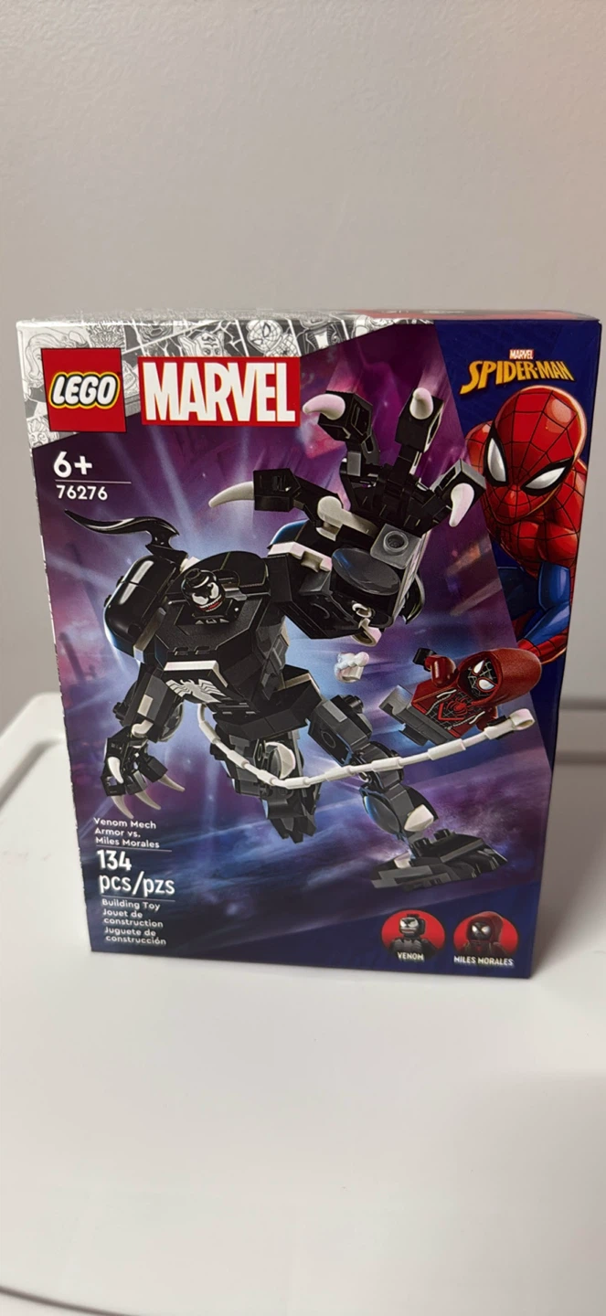 LEGO Marvel Spider-Man Venom Mech Armor vs. Miles Morales 76276