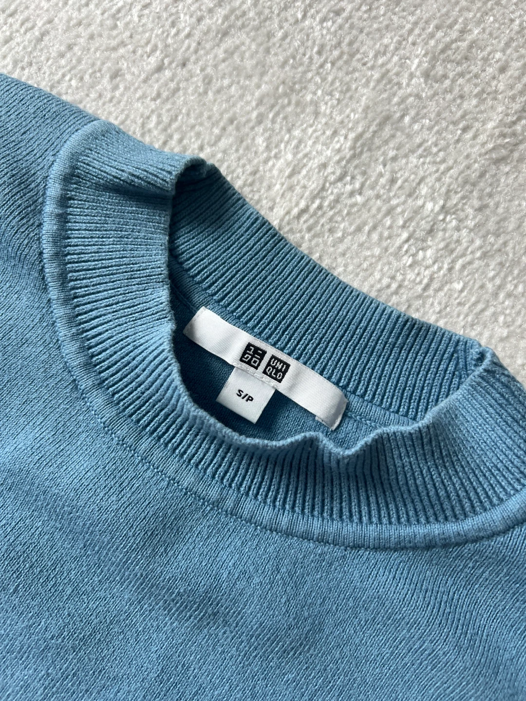 Uniqlo Crew Neck Sweater - Blue - Size S - photo 2