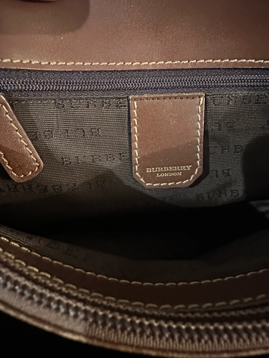 Burberry London Checkered Tote Bag - photo 5