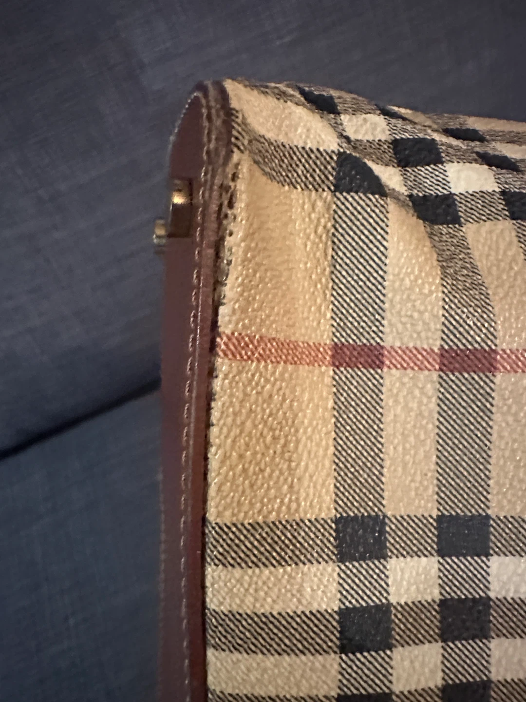 Burberry London Checkered Tote Bag - photo 3