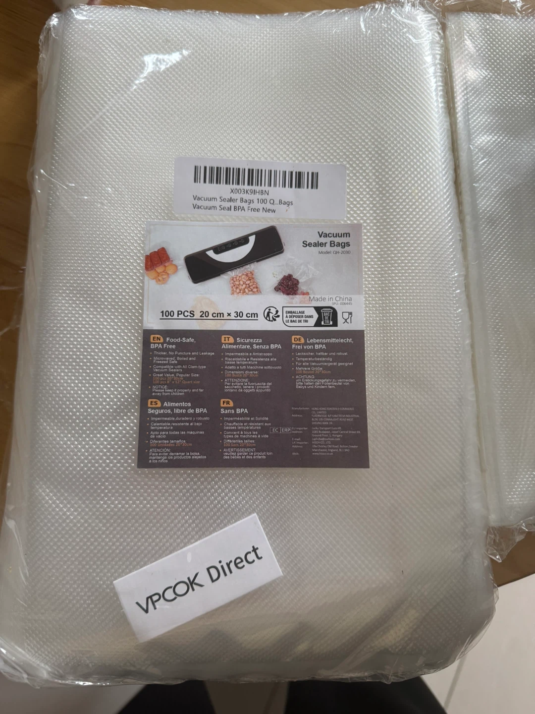 Over 100 pcs Vacuum Sealer Bags kitchen