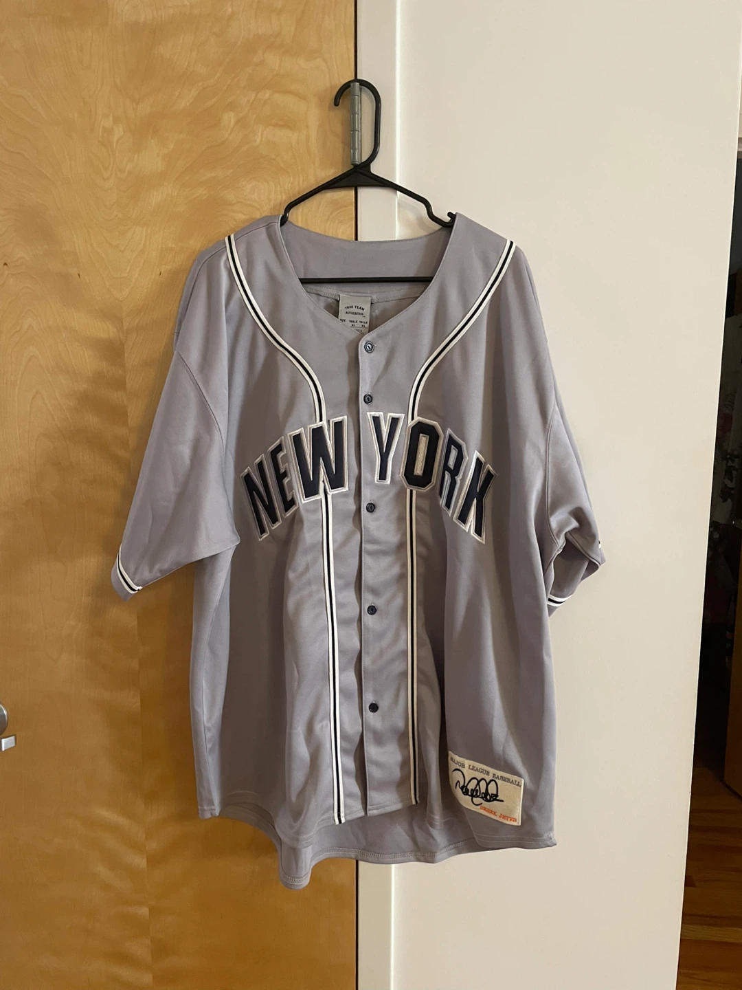 Derek Jeter NY Yankees MLB Jersey XL True Team Athletics - photo 2