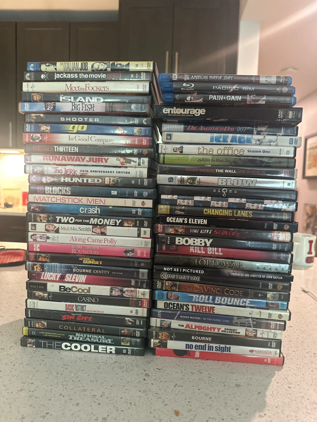 Collection of Movies - DVDs and Blu-rays