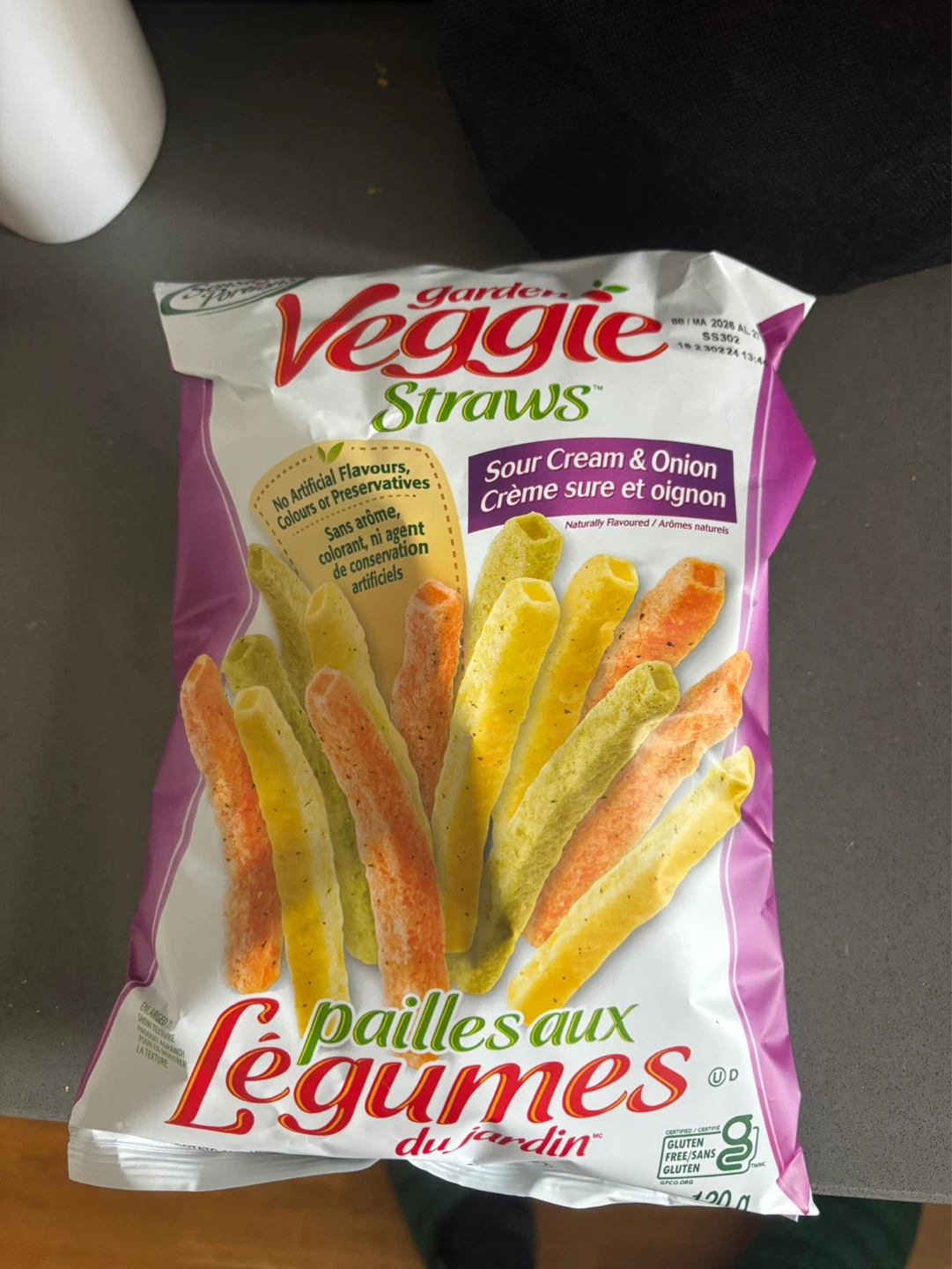 garden Veggie Straws Sour Cream & Onion