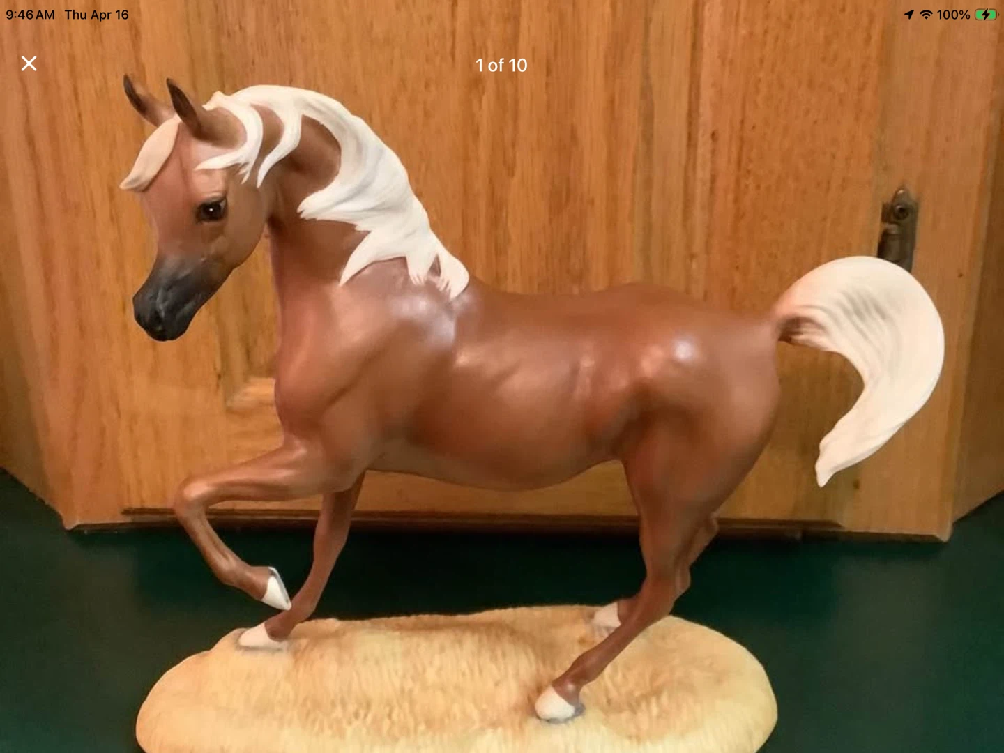 Vtg “My Friend Flicka” Horse Sculpture by Pamela du Boulay 🐞