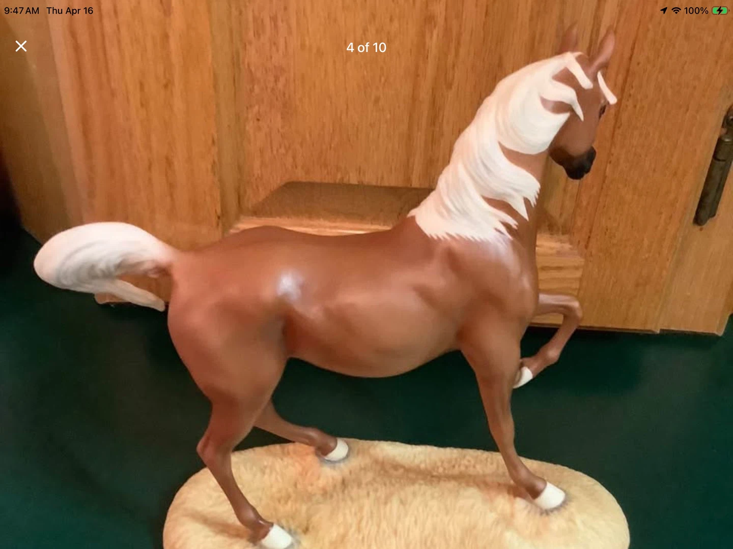 Vtg “My Friend Flicka” Horse Sculpture by Pamela du Boulay 🐞 - photo 4