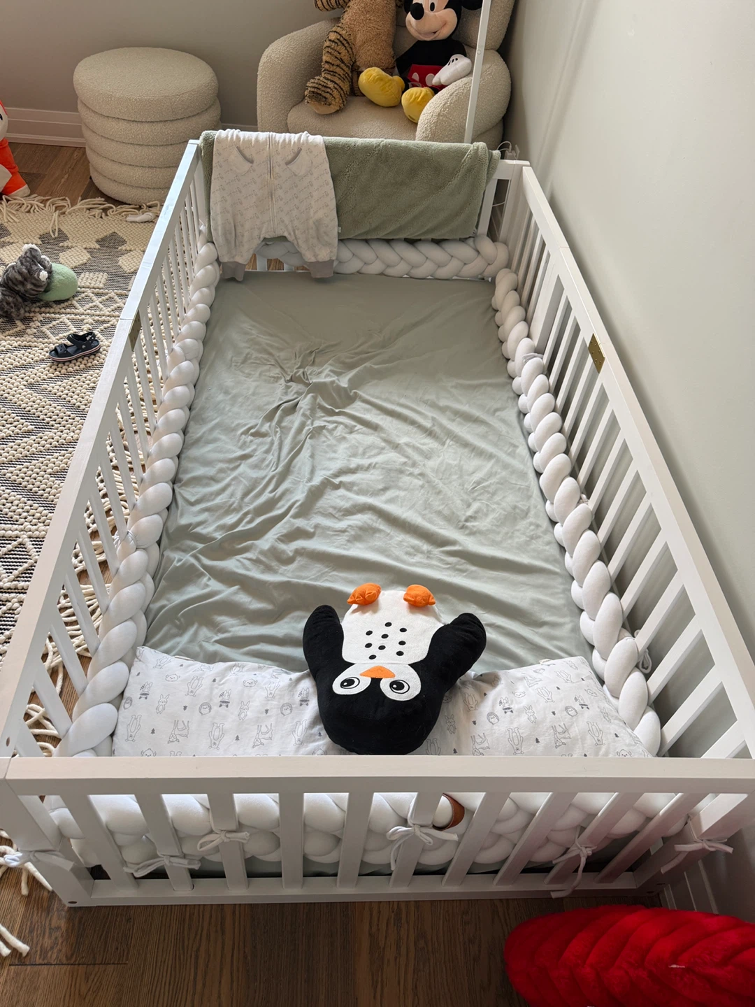 JUJU & JAKE BRAIDED CRIB BUMPER - photo 4