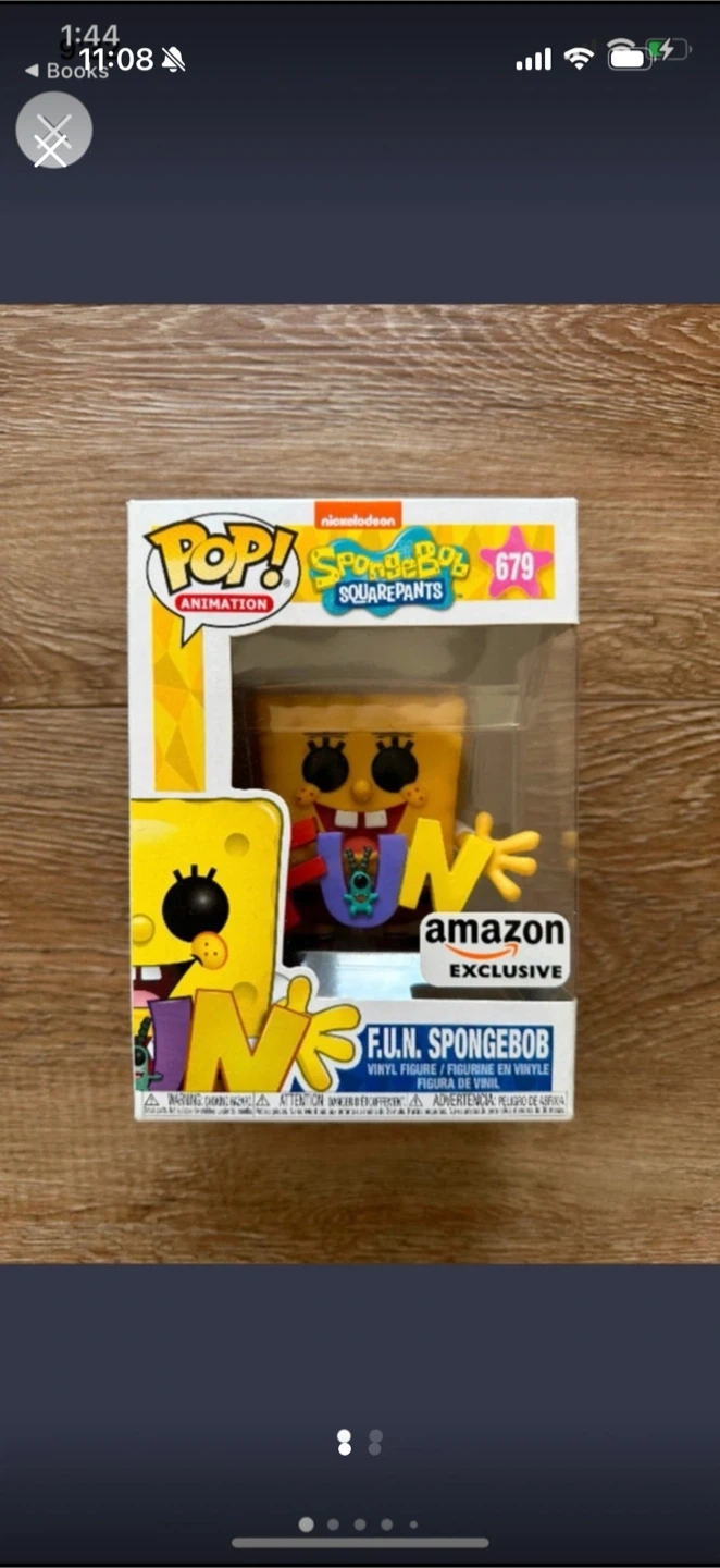 Funko Pop! F.U.N. Spongebob 679 Amazon Exclusive