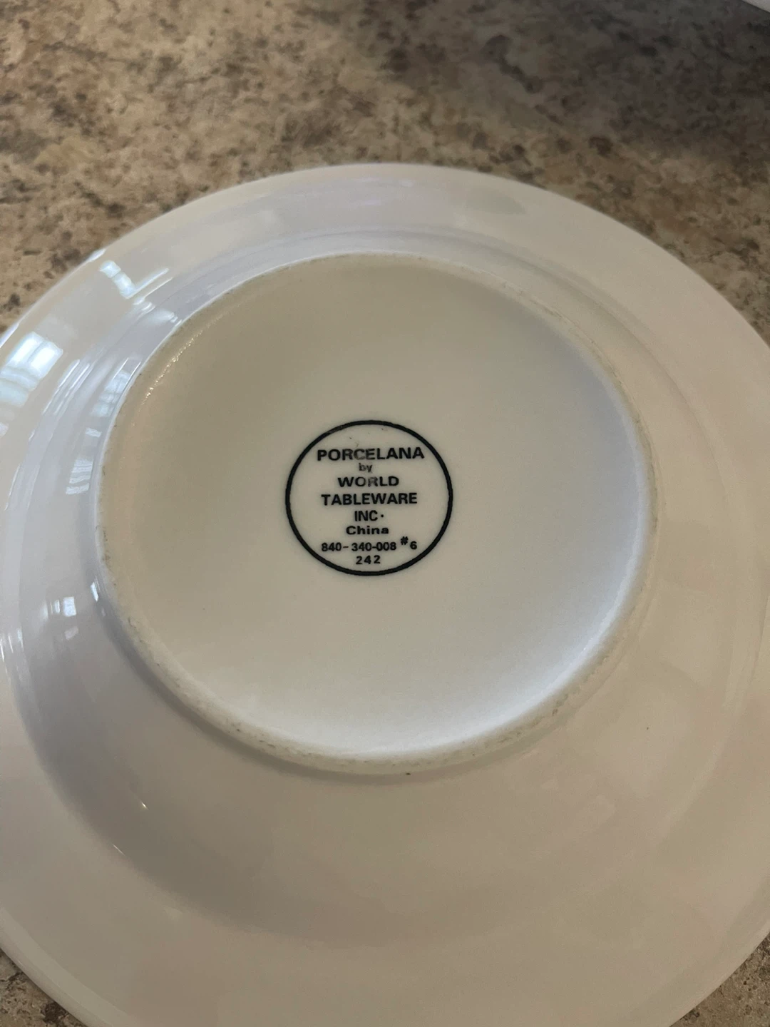 FREE Set of 6 World Tableware Porcelain Pasta Bowls - photo 4