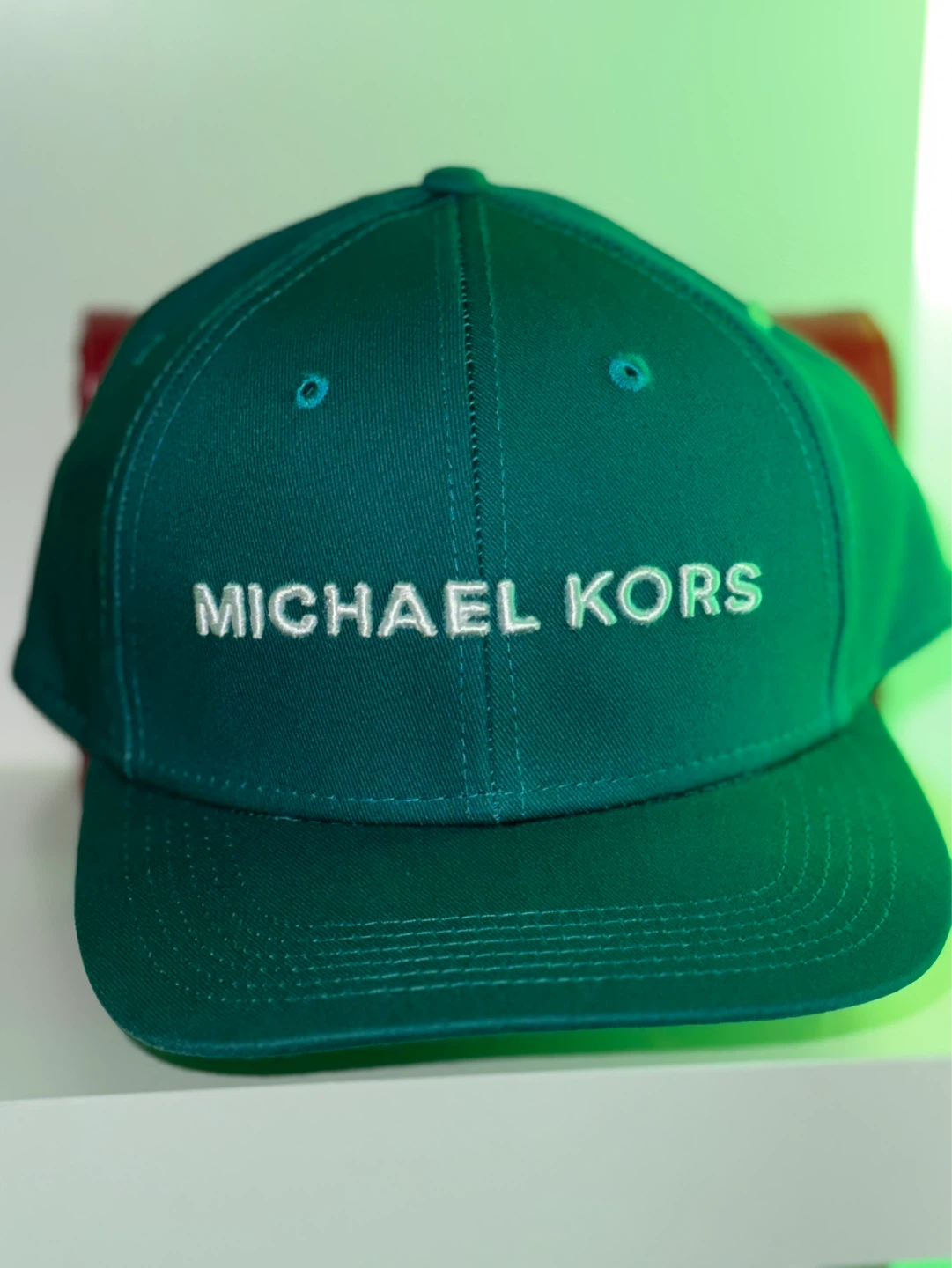 Michael Kors Teal Baseball Cap - photo 3