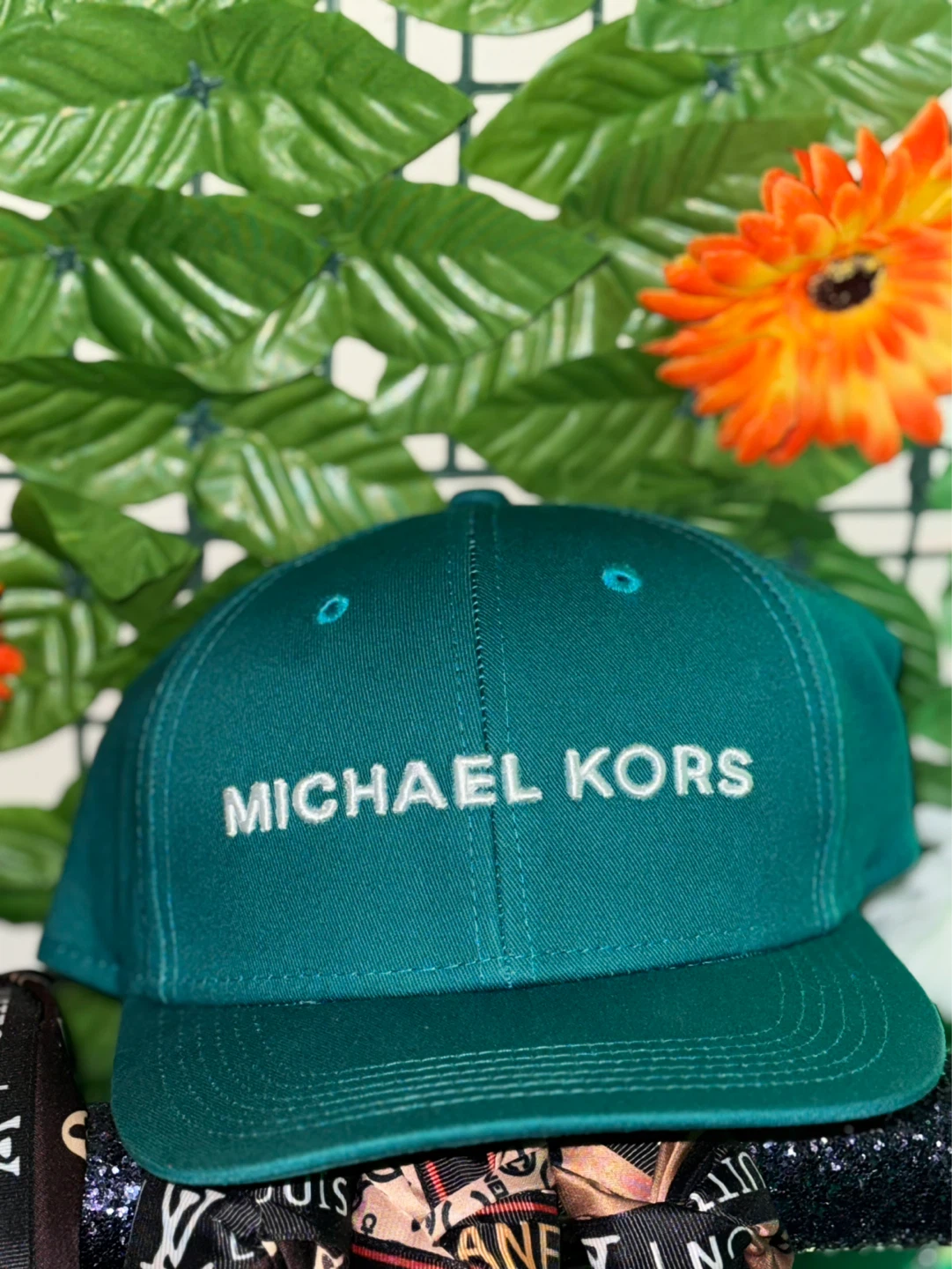 Michael Kors Teal Baseball Cap - photo 2
