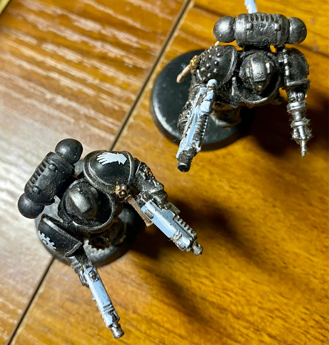 Warhammer 40,000 Miniatures - iron hands conversion Figures - photo 5