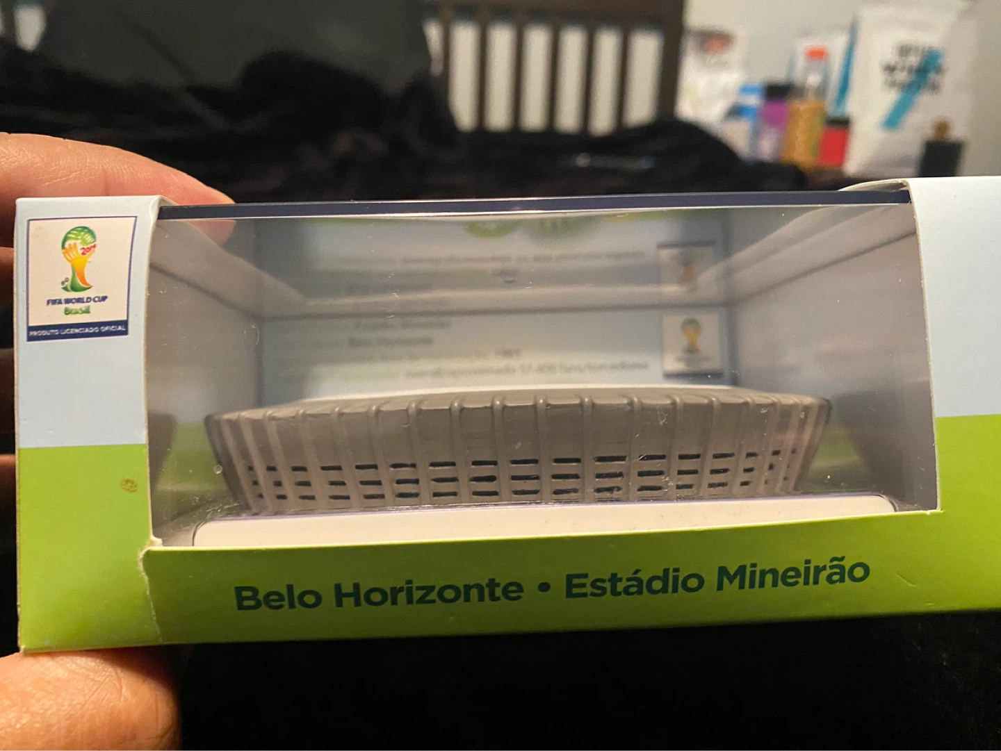 FIFA World Cup Brazil 2014 Belo Horizonte miniature stadium - photo 3