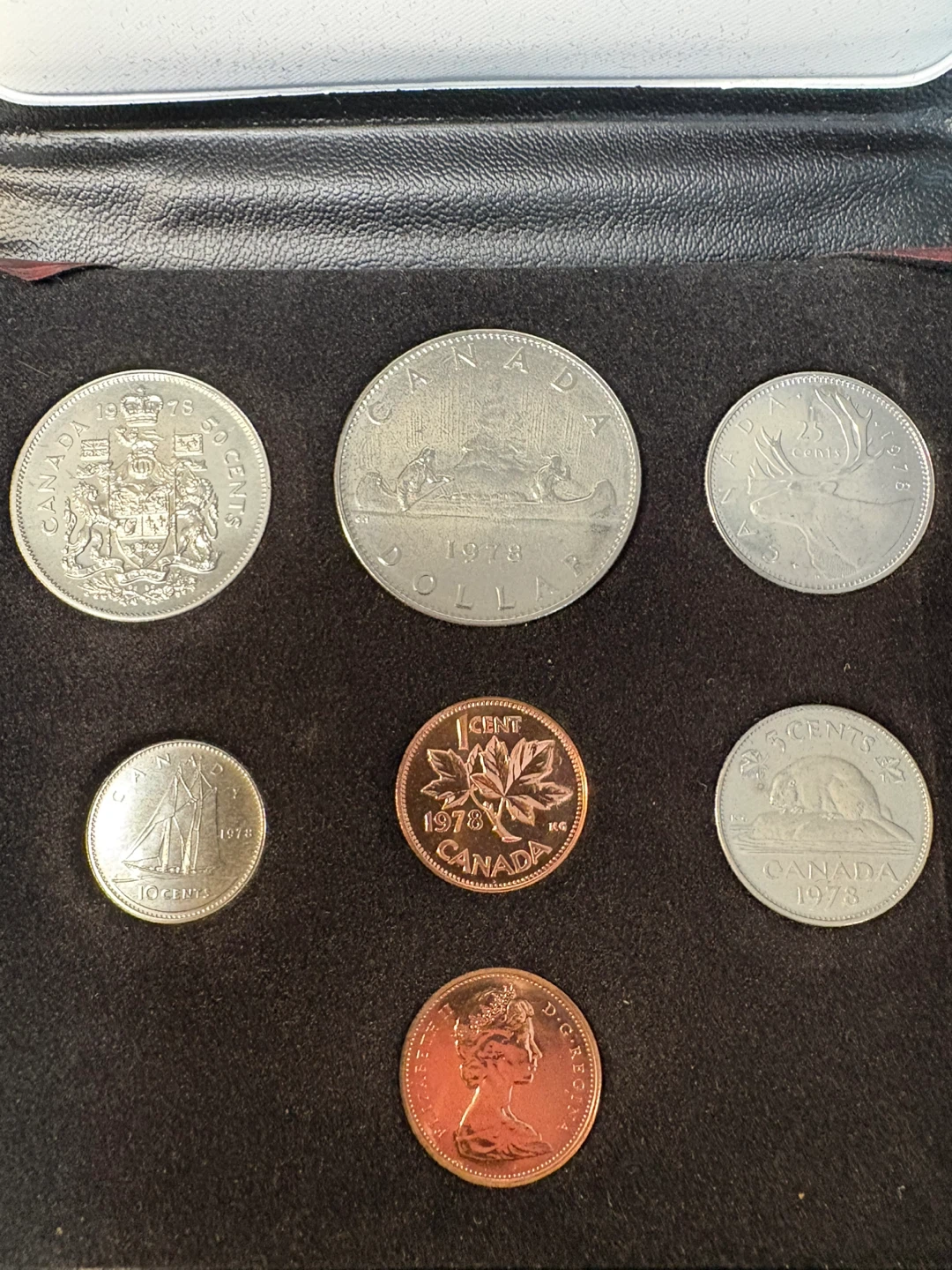 1978 Royal Canadian Mint Coin Set - photo 4