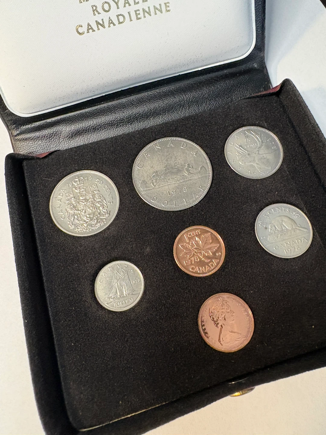 1978 Royal Canadian Mint Coin Set - photo 5