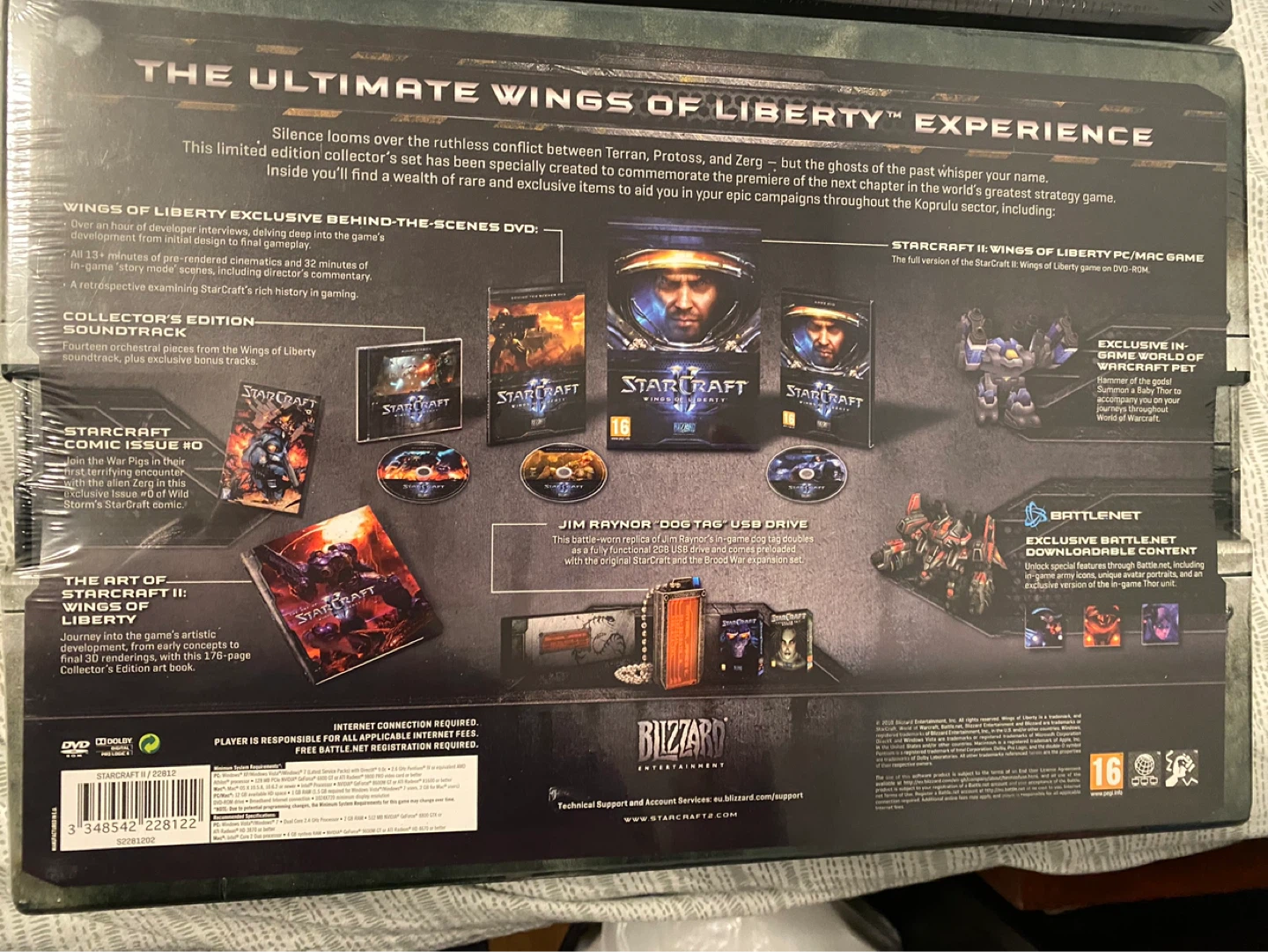 StarCraft II Collector's Edition Bundle ALL THREE INCLUDED - photo 3