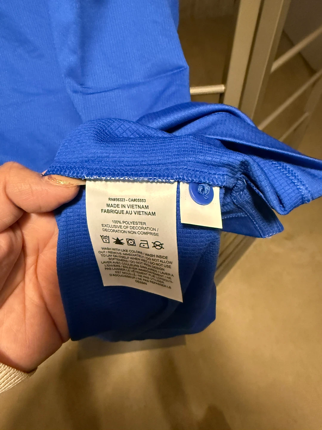 Nike Dri-FIT Men's Blue Polo Shirt Size L - photo 5