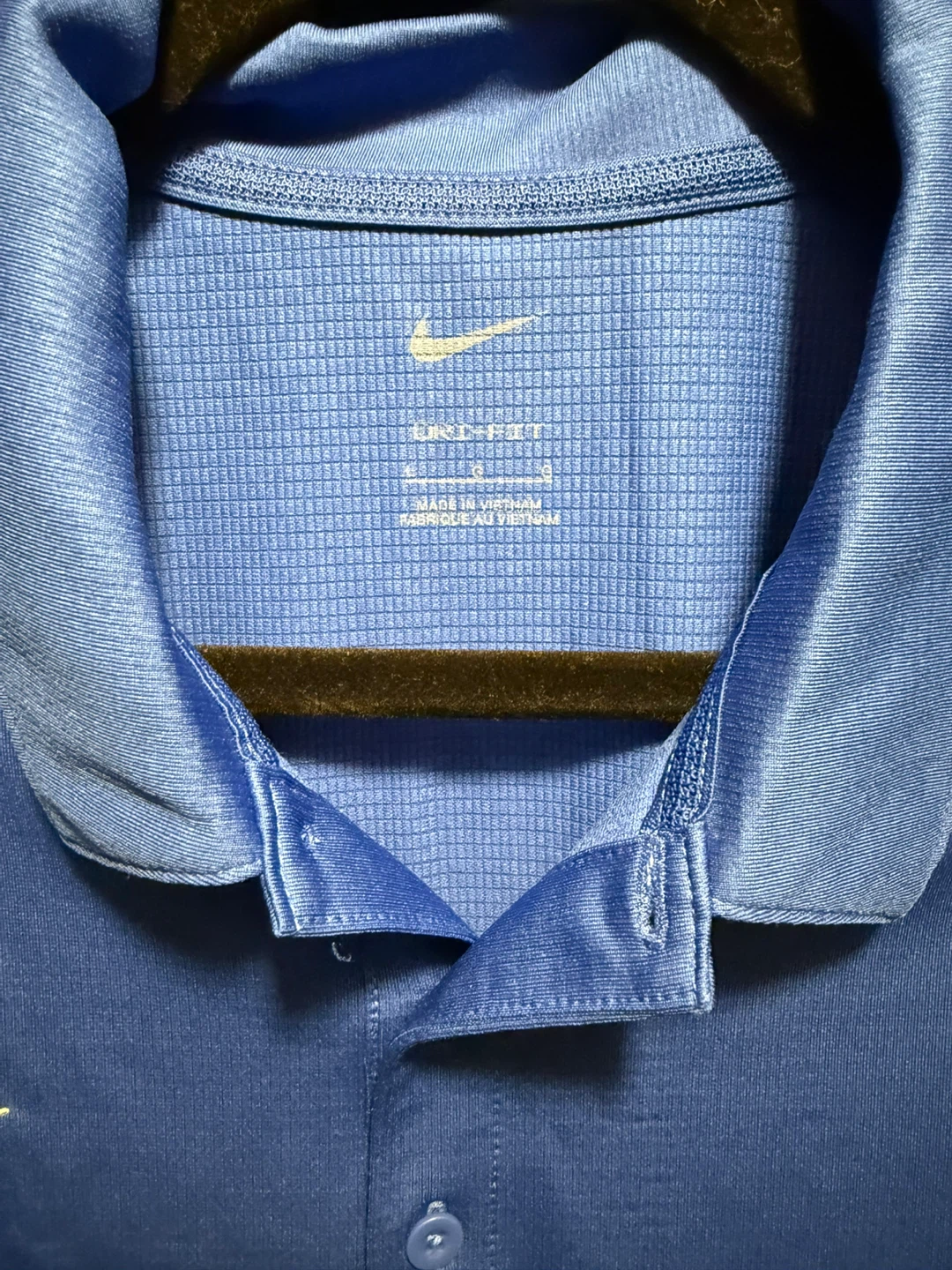 Nike Dri-FIT Men's Blue Polo Shirt Size L - photo 2