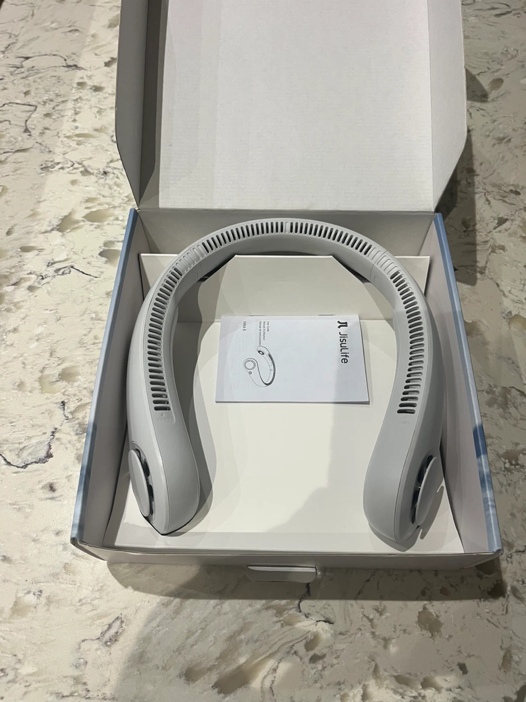 JisuLife Neck Fan - White