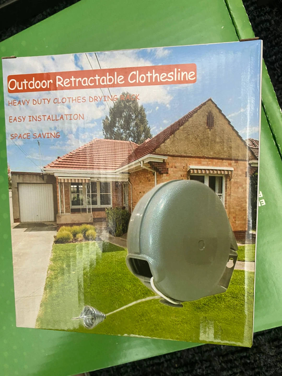 Outdoor Retractable Clothesline