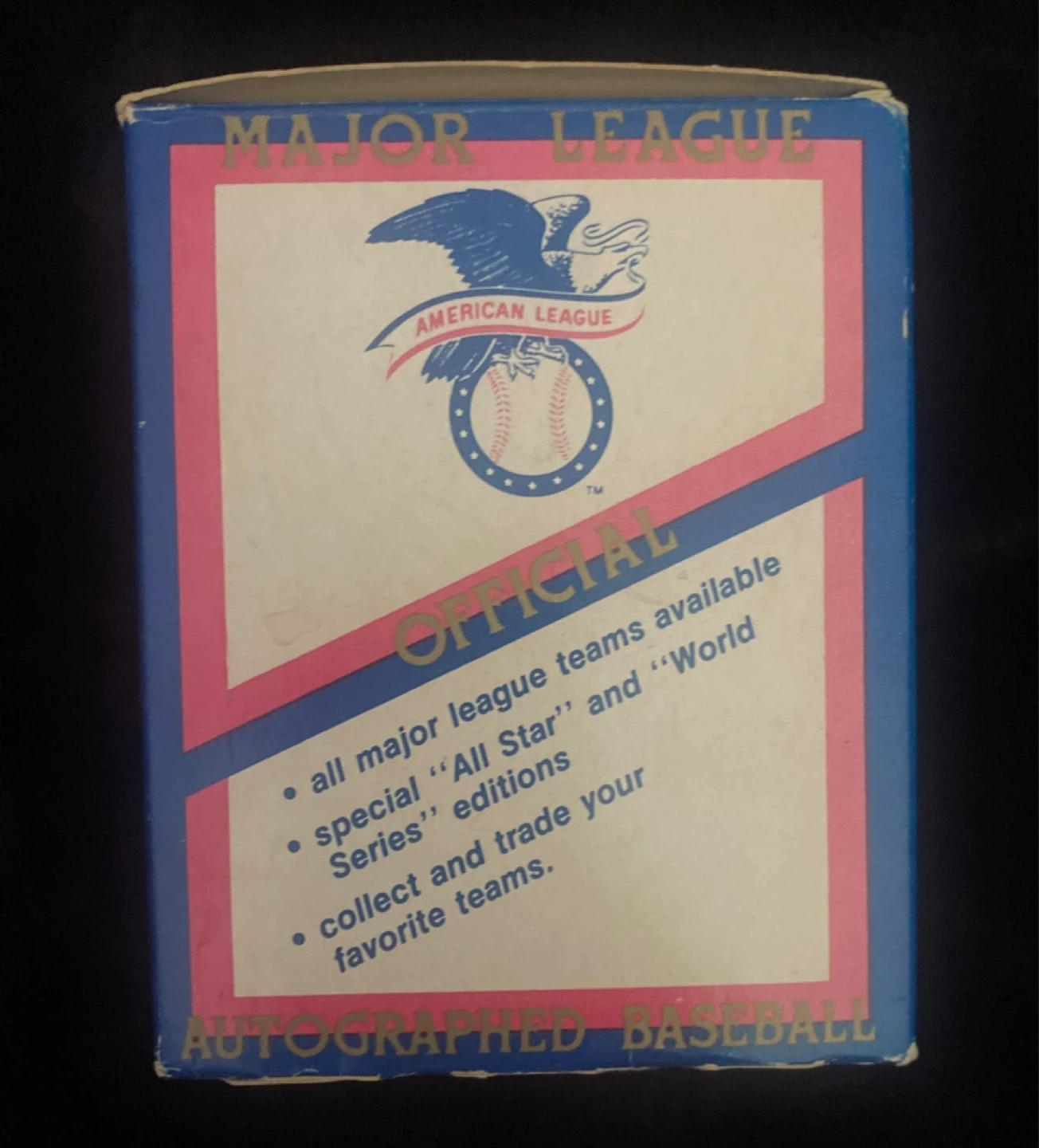 Official Major League Autographed Reproduced Baseball - photo 3