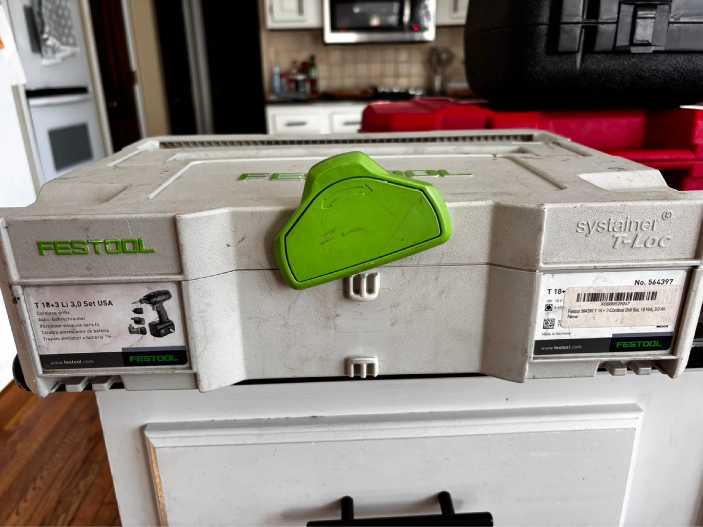 Festool T 18+3 Li 3.0 USA Cordless Drill Set with Charger - photo 2