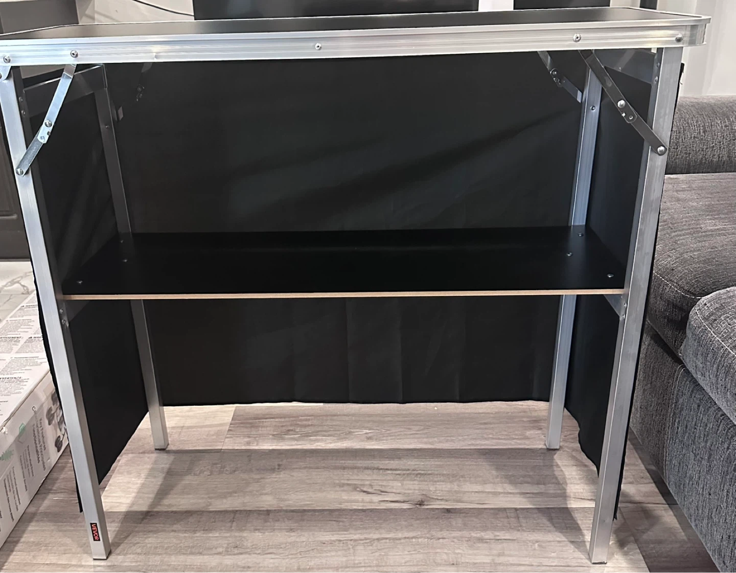 Foldable Bar Table - Black - photo 4