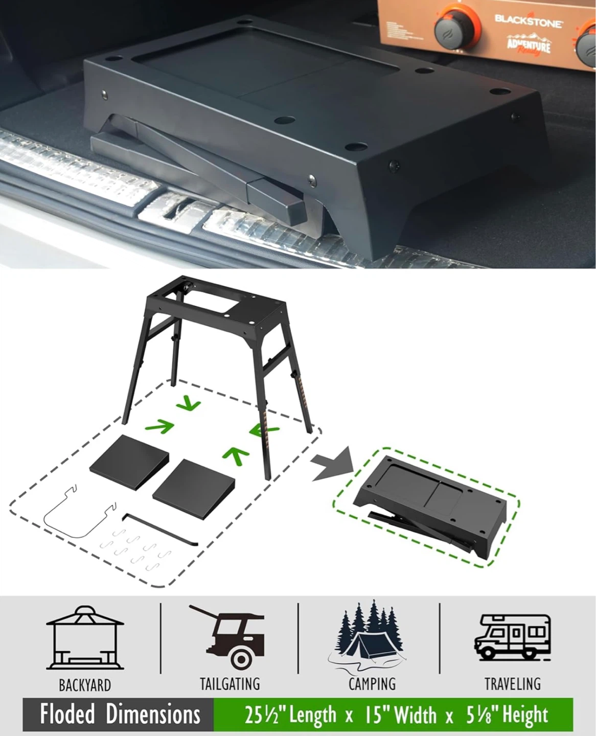 Sivsis Blackstone Griddle Stand for 17" or 22" Griddle - photo 4