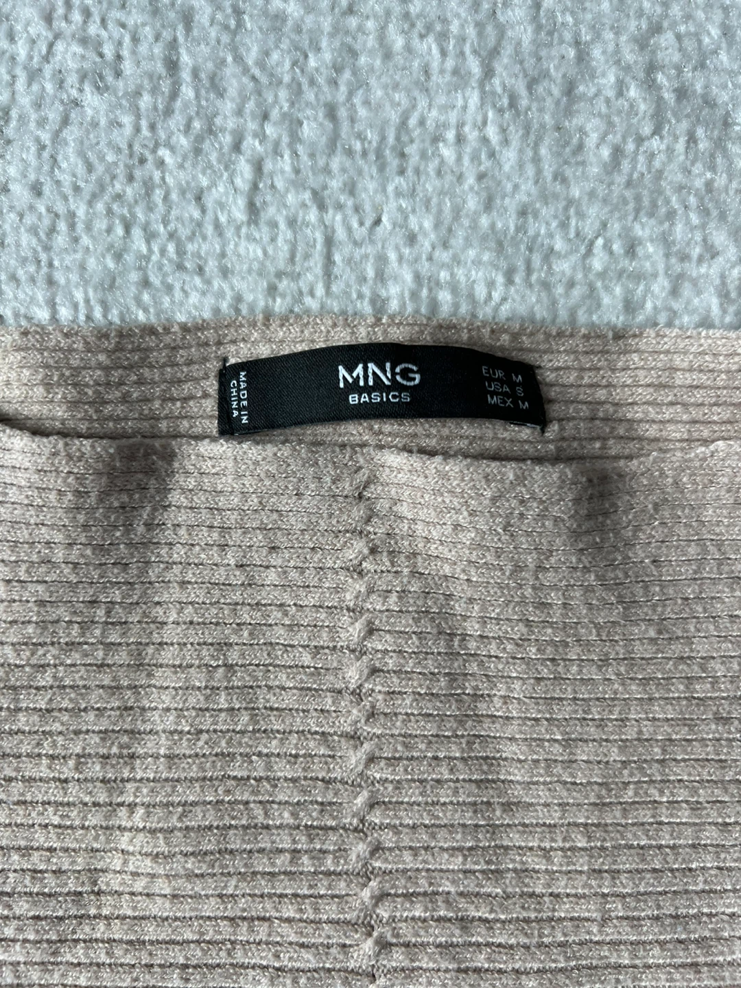 MNG Basics Sweater - Size M - Beige - photo 2