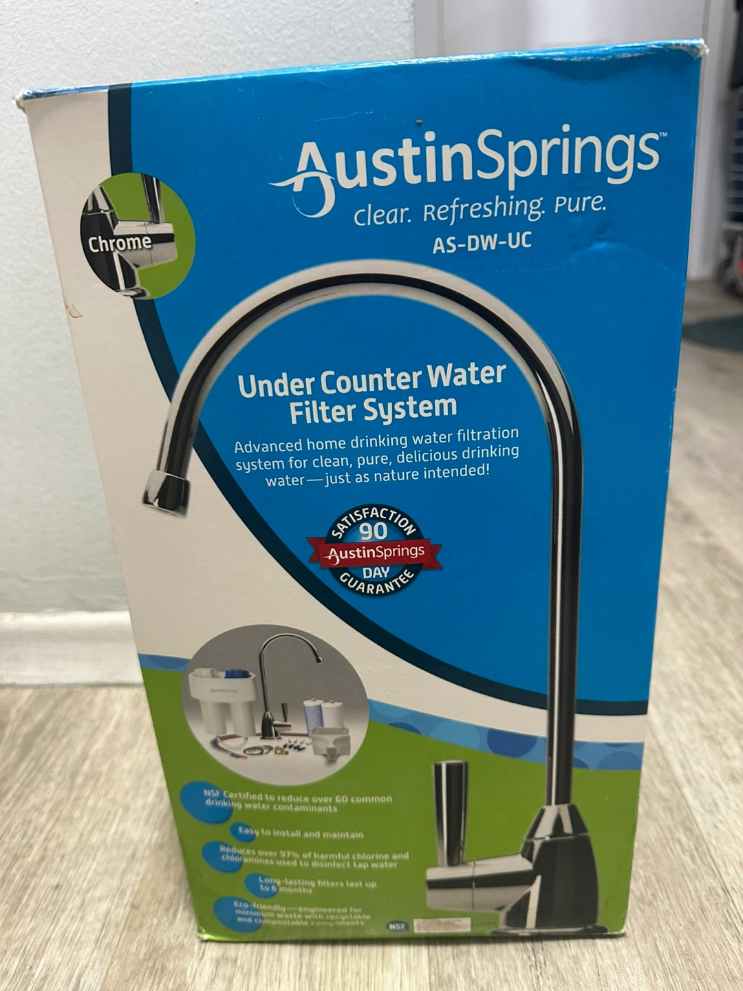 AustinSprings Under Counter Water Filter System AS-DW-UC