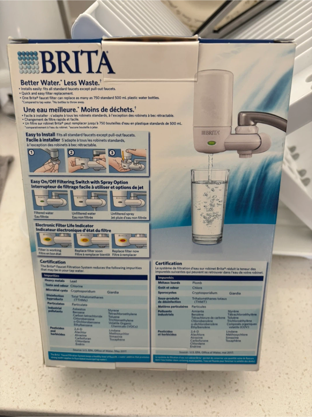 BRITA Faucet Water Filtration System