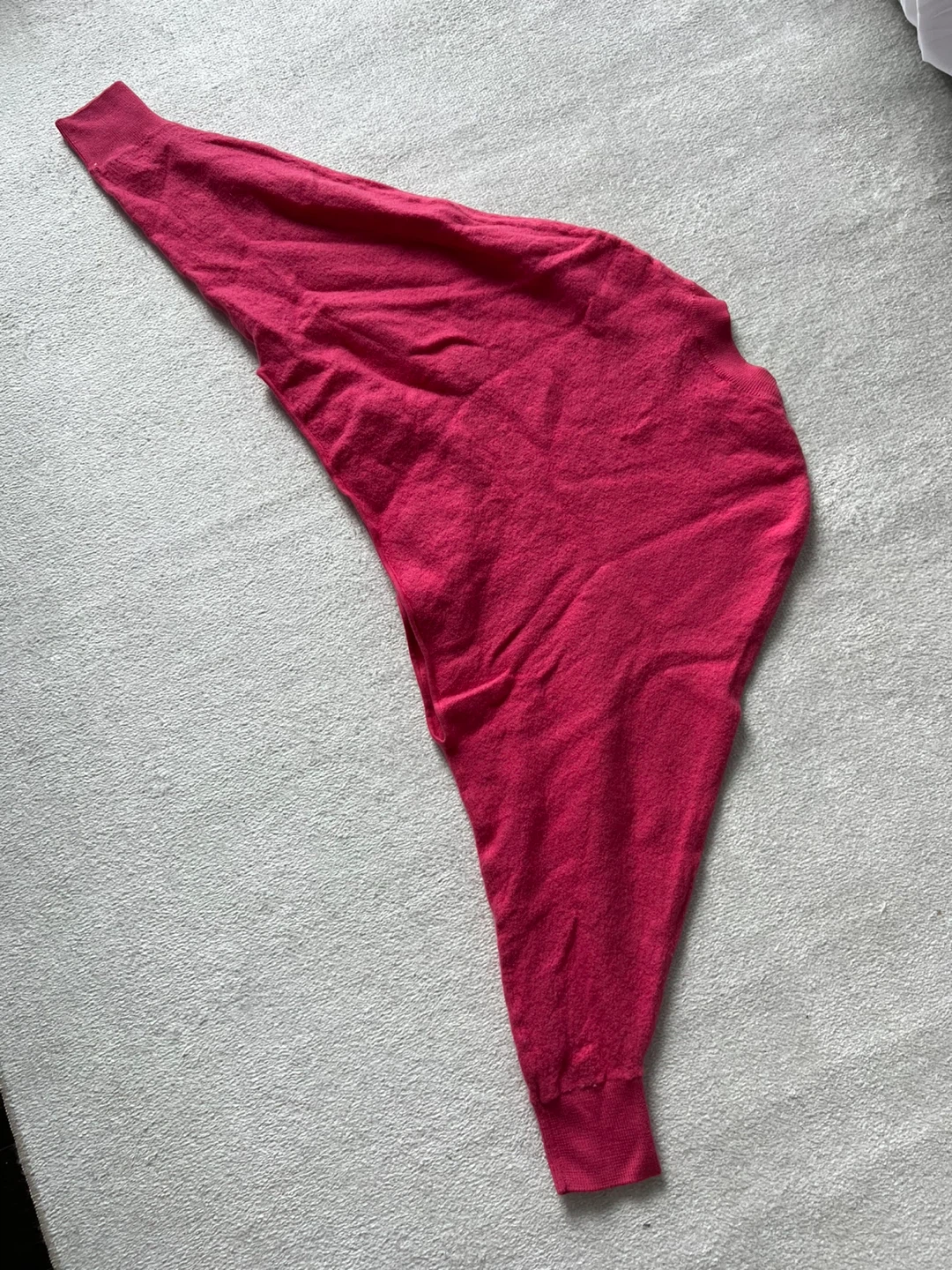 Wilfred Free Pink Cropped Sweater - Size S - photo 3